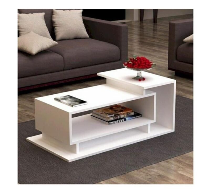 Coffee Table 100x50x40 cm - White