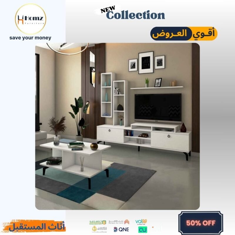 T v unit & coffe table 180×30×40