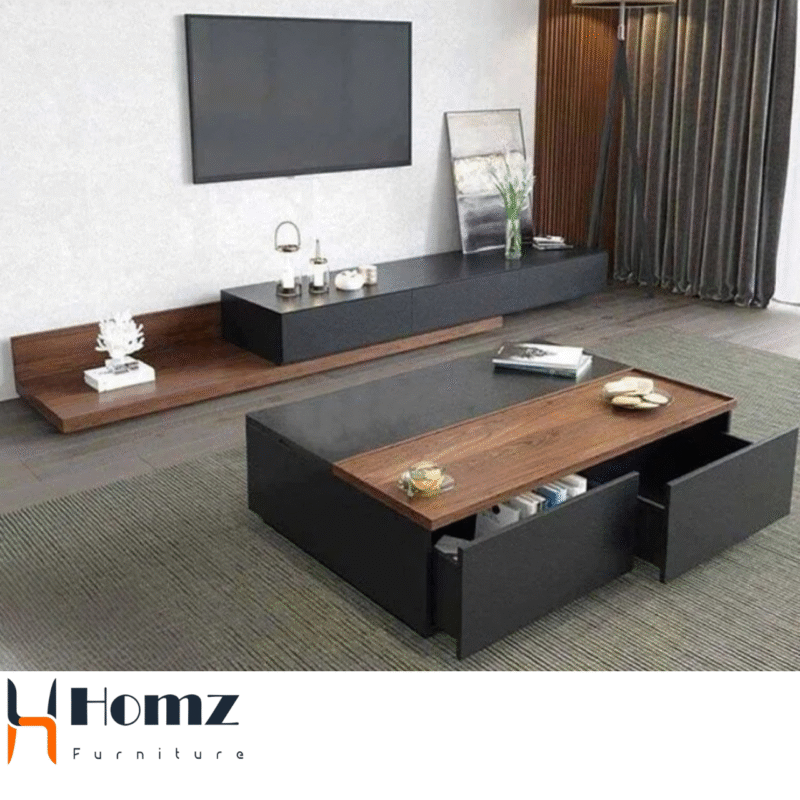 Tv unit &coffe table  180×33×40